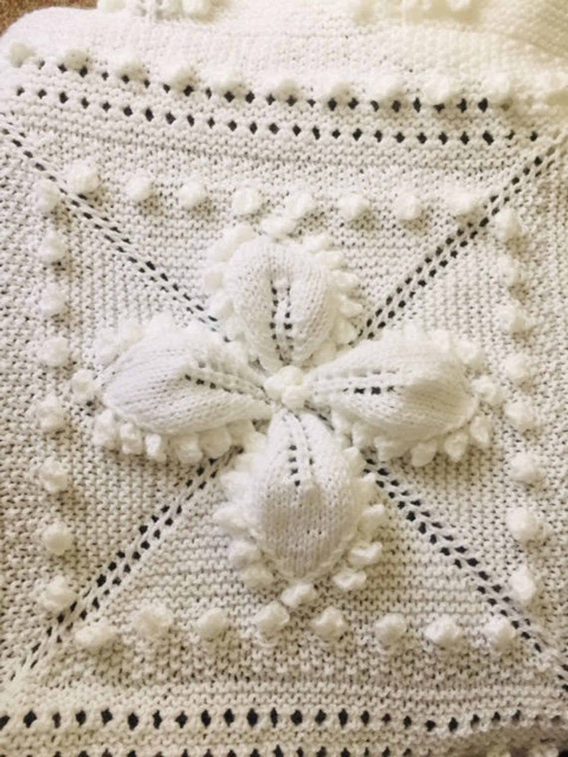 GLORIA Baby Blanket/shawl Knitting Pattern PDF Only Etsy