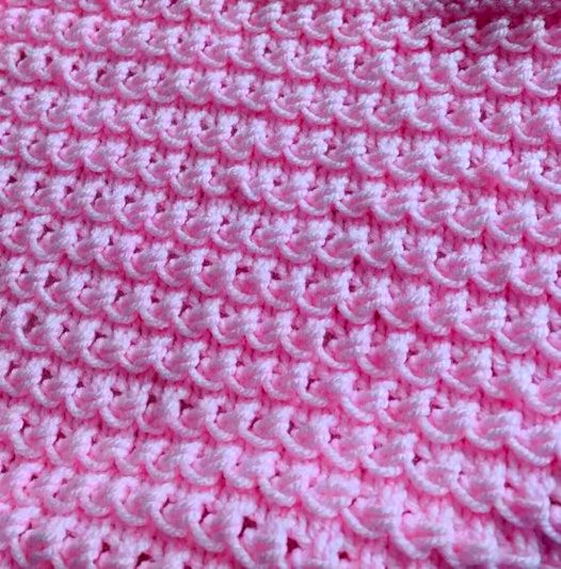 ROSETTE Baby Blanket Pattern Pdf Etsy