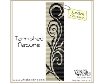 Loom Bracelet Pattern: Tarnished Nature - INSTANT DOWNLOAD pdf -Discount codes are available - bl112