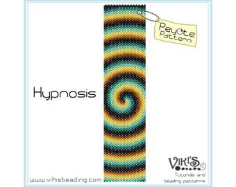 Hypnosis - Peyote Bracelet Pattern - INSTANT DOWNLOAD pdf - Multibuy savings with coupon codes