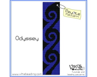 Peyote Stitch Pattern: Odyssey - INSTANT DOWNLOAD pdf - Special savings with coupon codes