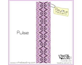 Pulse - Patrón de pulsera de peyote - DESCARGA INSTANTE pdf - Nuevos códigos de cupón