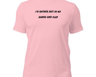 Camiseta divertida y sarcástica, camiseta con estampado original.