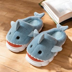 Fluffy Cartoon Slippers for Women | Cute Winter Home Flats | Cozy and Warm Footwear Perfect for Gifting to Girls & Couples