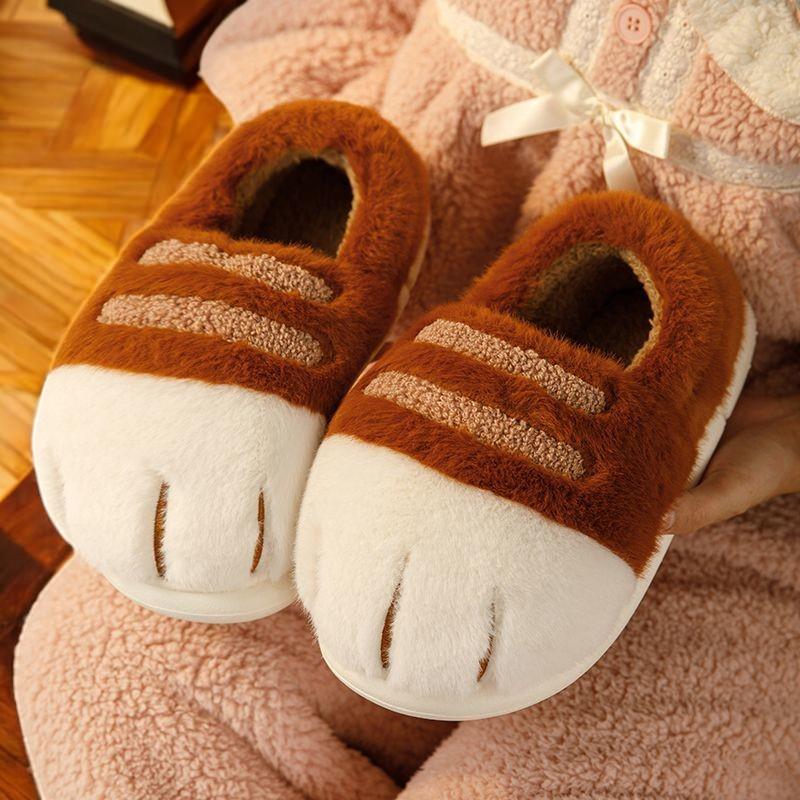 Open Toe Boys Fur Slippers Techcity Cozy And Cute Fuzzy House