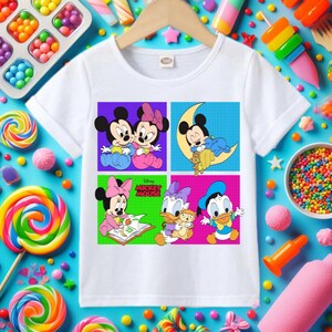 dtf kids cartoon mickey mouse t-shirt,short set,sweatsuits,hoodie