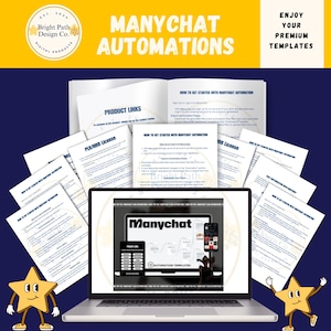 Manychat Automations for Businesses, Chatbot Tools, Messenger Marketing, Automated Chat System