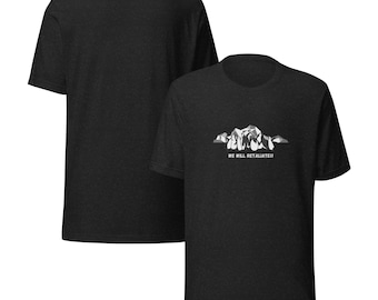 Funny Penguin Protest T-Shirt: Unisex Political Humor Graphic Tee