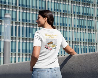 Brunch Lover Bio-Baumwolle T-Shirt: Lustiges Unisex T-Shirt