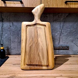 Handmade OakPointStands Cutting Board - Rustic Kitchen Wood Decor