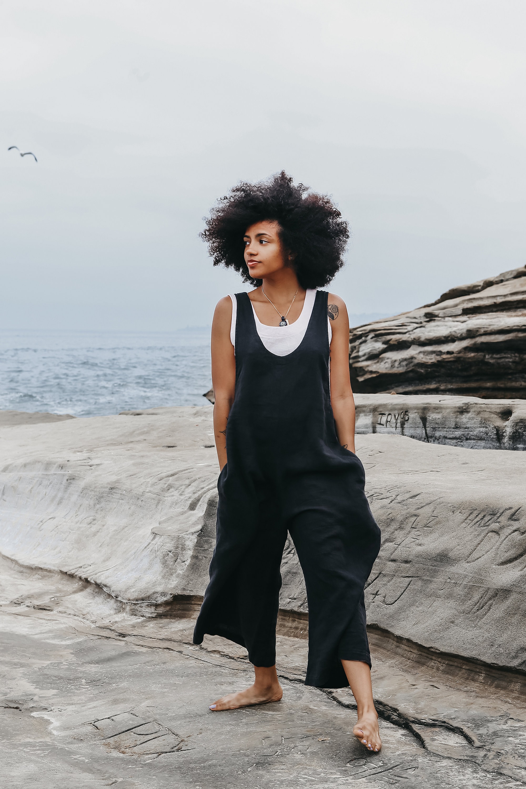 linen jumper