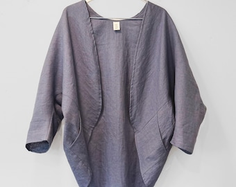 Linen - The Maybe Wrap, with Pockets
