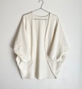 Raw Silk - The Maybe Wrap, with Pockets