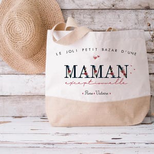 Personalized tote bag for mom/Mother&#39;s Day gift/Grandma tote bag/Mom bag/Grandma Christmas gift/Grandma&#39;s Day/Christmas