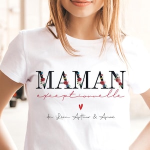 personalized granny t-shirt/super granny red heart t-shirt/mom t-shirt/granny gift/mom Christmas gift/granny&#39;s day/mother&#39;s day