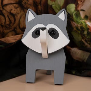 Handmade Eyeglass Holder, Wooden Glasses Holders for Desk Dresser Nightstand, Cute Eyeglasses Holder for Kids Boys Girls, Home Decoration