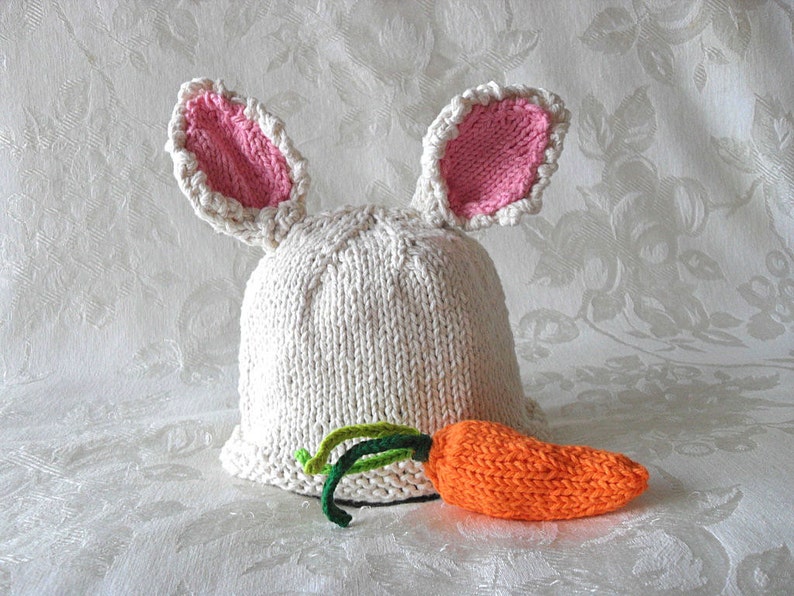 hand knitted baby hats