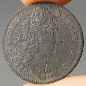 Antique Louis XIV Brass Token | Veteres Revocabit Artes | 17th Century French Medal | Rare Historical Collectible