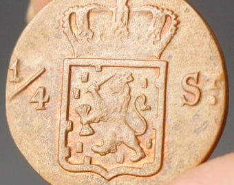 オランダ領東インド 1942S 1/10 グルデン硬貨、720 銀貨、オランダ領東