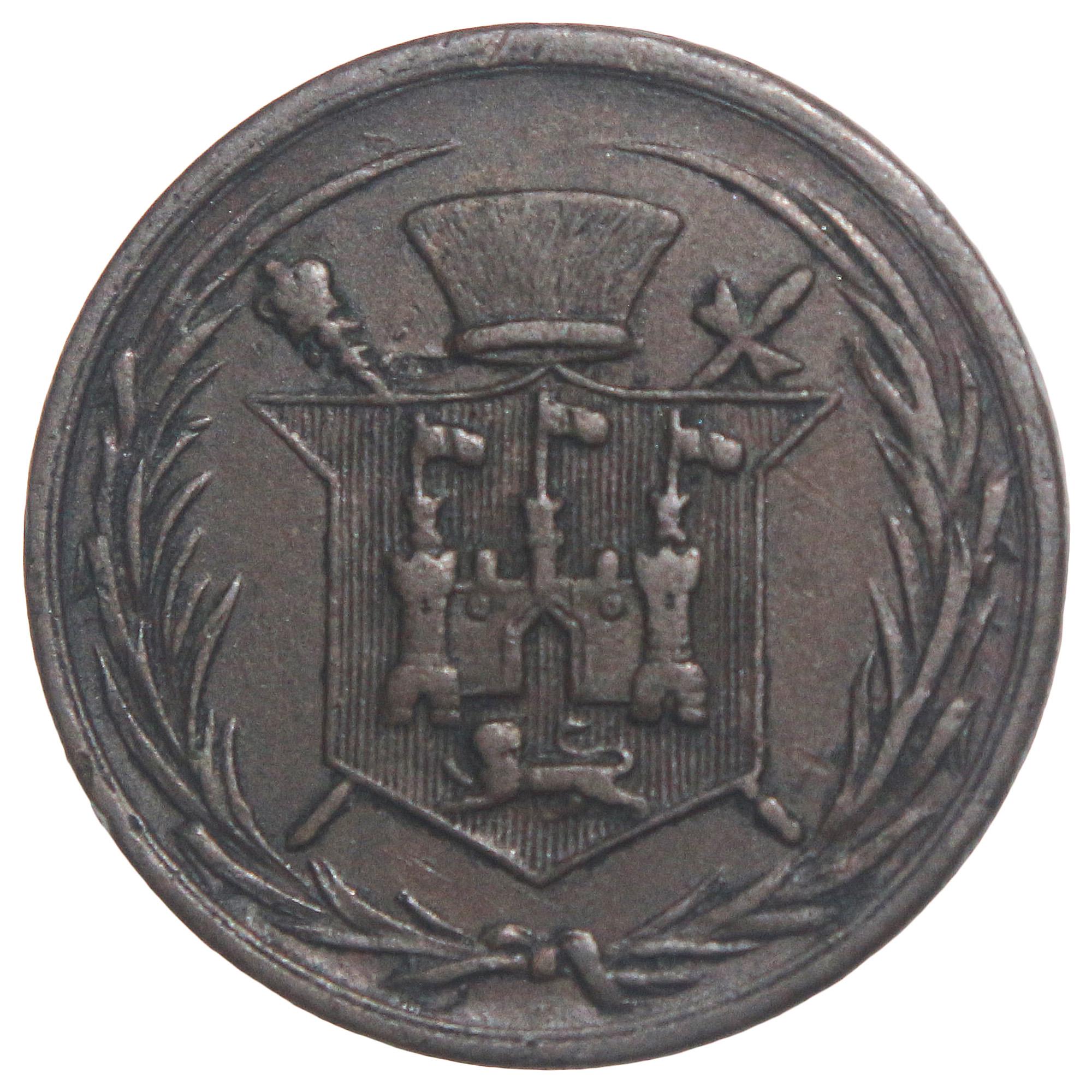 1847年英国銅貨ファージングトークン | ノーリッジ・チェンバリン・サンズ社 | アンティーク英国貿易コイン | 歴史的収集通貨 #CV134 -  Etsy 日本