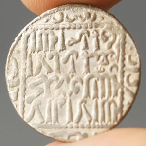 Antieke Seltsjoekse zilveren dirhammunt | Kaykaus II 1245-1249 na Christus | Islamitische middeleeuwse valuta | Zeldzaam verzamelobject uit de islamitische dynastie #CV058