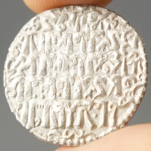 Antieke Seltsjoekse zilveren dirhammunt | Kaykaus II 1245-1249 na Christus | Islamitische middeleeuwse valuta | Zeldzaam verzamelobject uit de islamitische dynastie #CV060