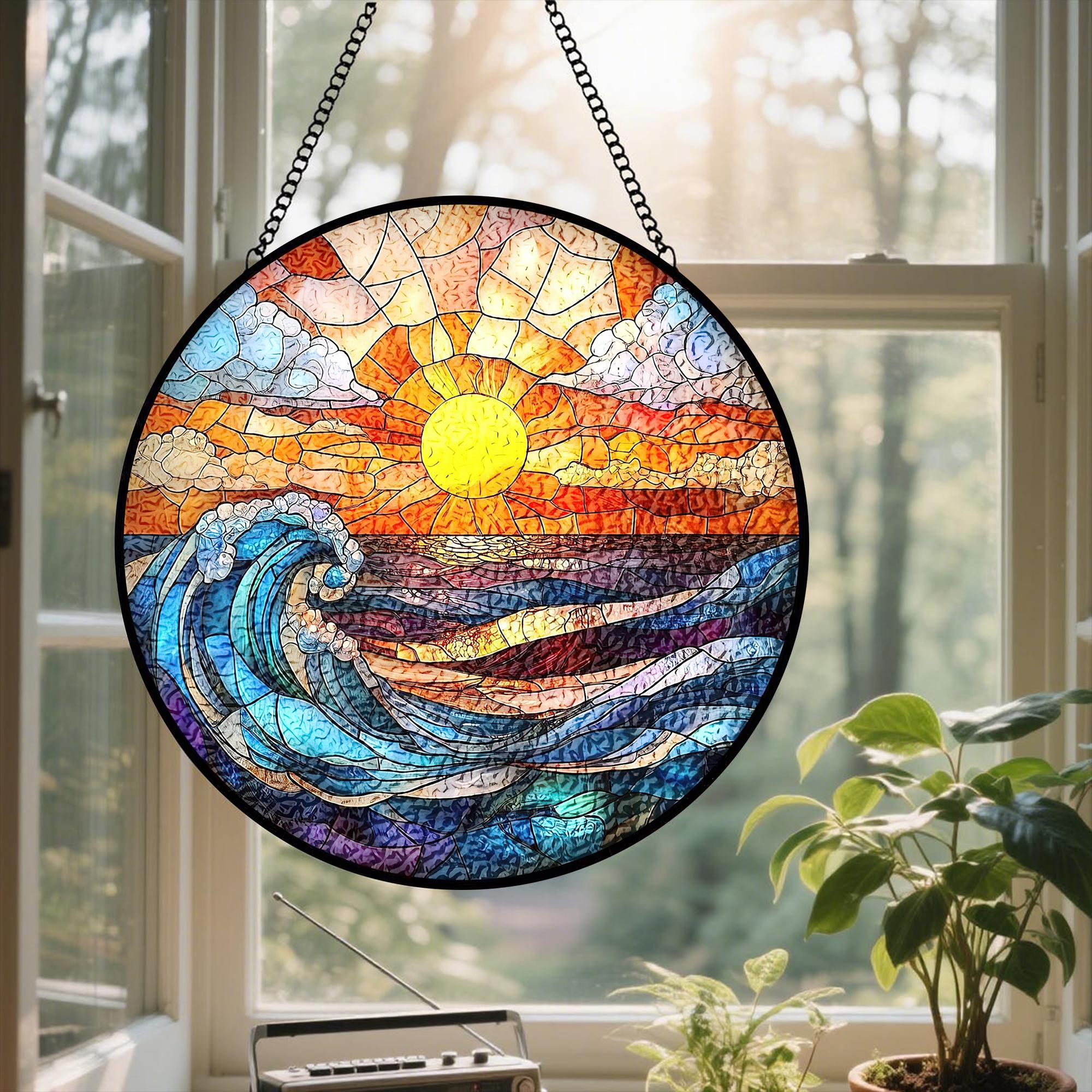 2 Acchiappasole A Farfalla In Cristallo K9 – Prisma Arcobaleno Da Finestra, Perle Colorate, Per Casa, Giardino E Ufficio, Regalo Elegante