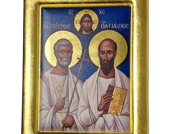 Peter and Paul Icon Peter Paul Pierre Icona Pedro y Pablo Icono Apostles Peter & Paul Princes of the Apostles