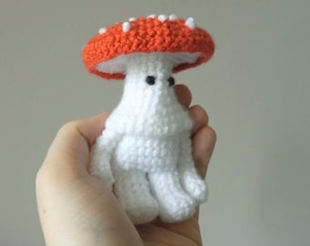 Mushroom Person - Amigurumi Crochet Pattern