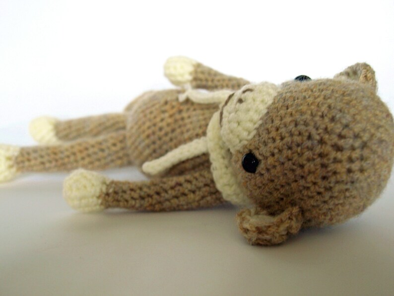 Clark Jungleman Monkey Amigurumi Crochet Pattern image 3