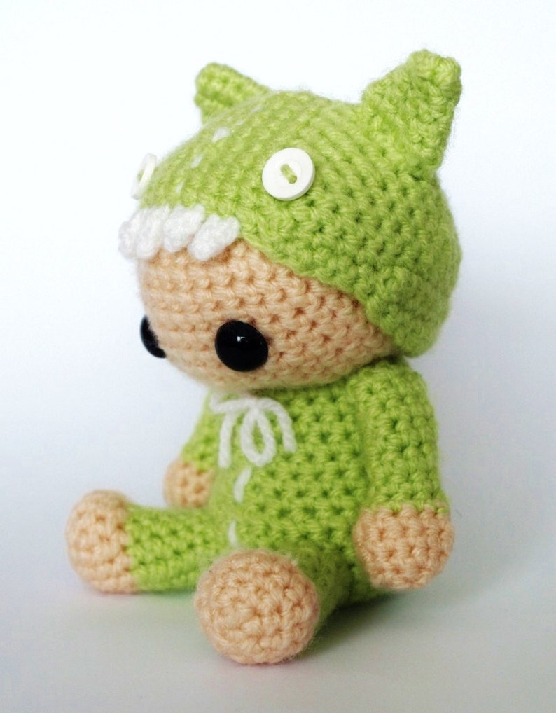 Rawr Schema Amigurumi all'uncinetto immagine 1