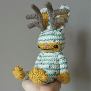 Sunny the Jackalope Amigurumi Crochet Pattern image 2