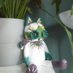 Louis Wain Cat Amigurumi Crochet Pattern image 6