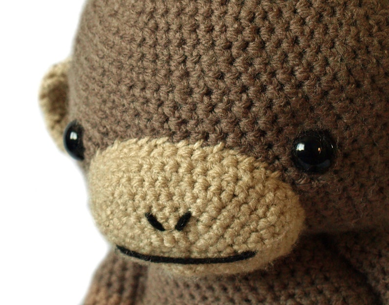 Onklid Amigurumi Monkey Crochet Pattern image 4