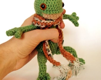 Benjamin Froggins - Frog Amigurumi Crochet Pattern