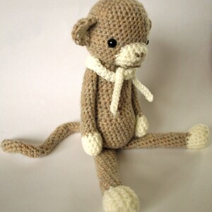 Clark Jungleman Monkey Amigurumi Crochet Pattern image 2