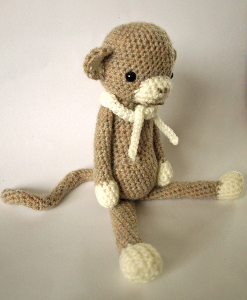 Clark Jungleman Monkey Amigurumi Crochet Pattern image 2