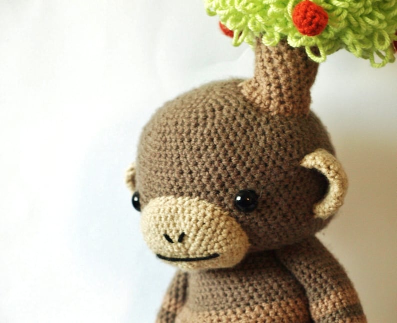 Onklid Amigurumi Monkey Crochet Pattern image 1