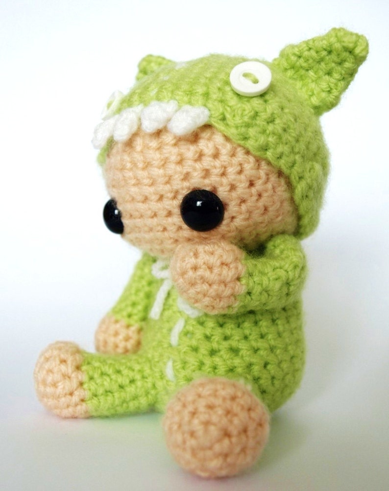 Rawr Schema Amigurumi all'uncinetto immagine 4