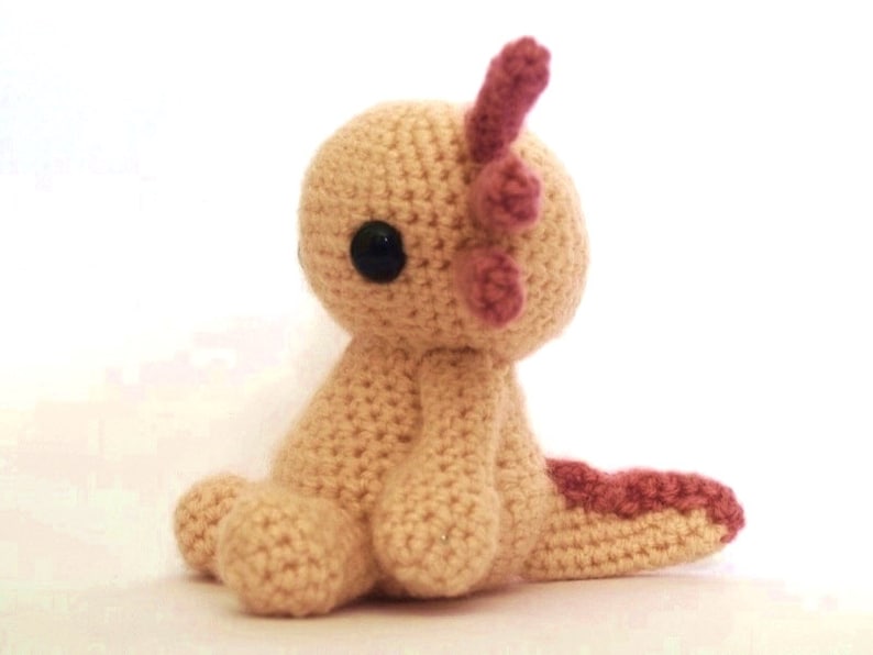 Axolotl Amigurumi Crochet Pattern 画像 4