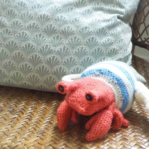 Teapot Crab Hermit Crab in a Teapot, Amigurumi Crochet Pattern image 4