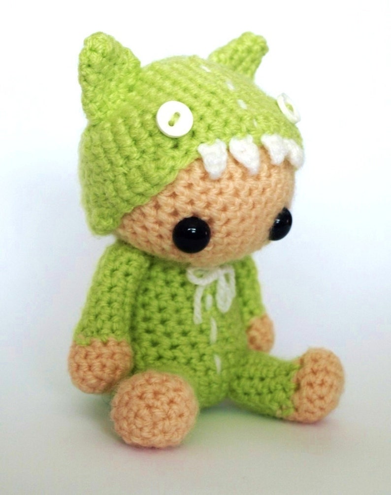 Rawr Schema Amigurumi all'uncinetto immagine 2