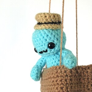 Skywhale Amigurumi Crochet Pattern, Full Set image 3