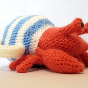 Teapot Crab Hermit Crab in a Teapot, Amigurumi Crochet Pattern image 5