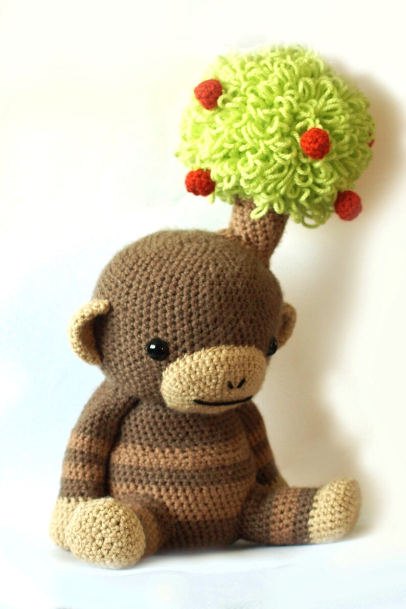 Onklid Amigurumi Monkey Crochet Pattern image 2