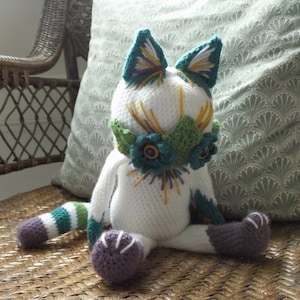 Louis Wain Cat Amigurumi Crochet Pattern image 7