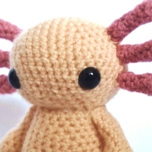 Axolotl Amigurumi Crochet Pattern 画像 2