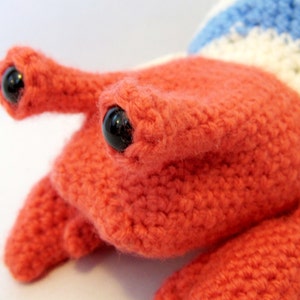 Teapot Crab Hermit Crab in a Teapot, Amigurumi Crochet Pattern image 7