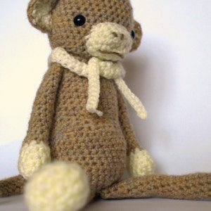 Clark Jungleman Monkey Amigurumi Crochet Pattern image 4