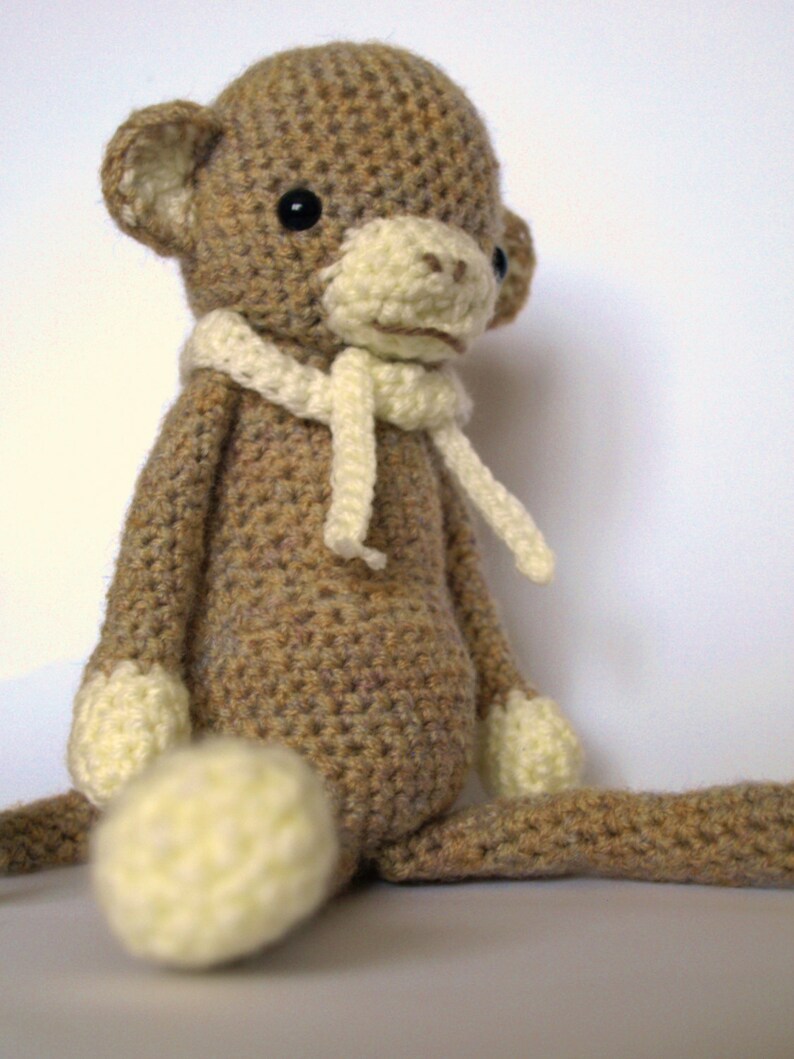 Clark Jungleman Monkey Amigurumi Crochet Pattern image 4